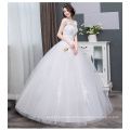 XQX001 Wholesale Cheap Wedding Dress Made In China Illusion O-neck Appliqued Lace Sexy Plus size Wedding Dress Bridal Gown